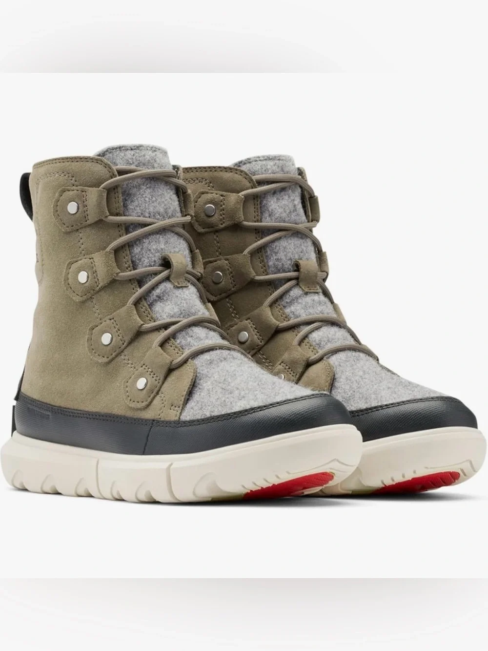 Sorel Explorer II Joan Winter Boots Felt Waterproof Insulated Size 9 New in Box